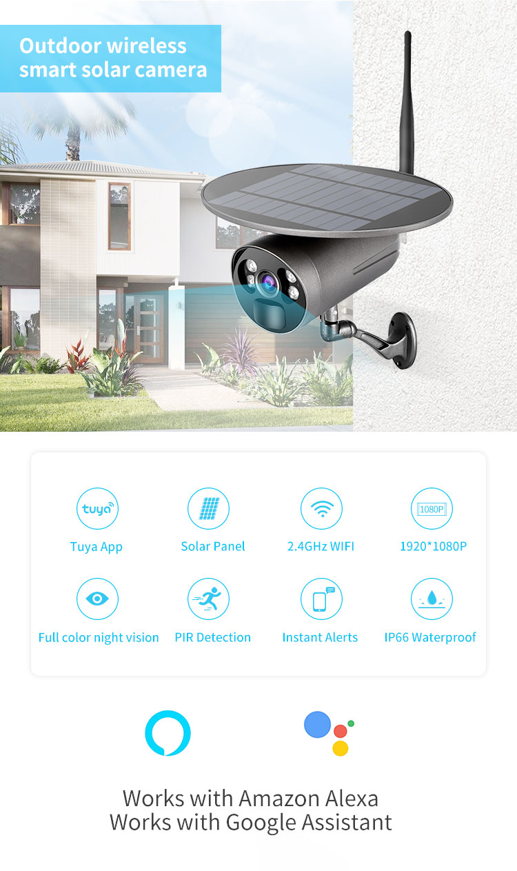 STW-5 wireless solar camera