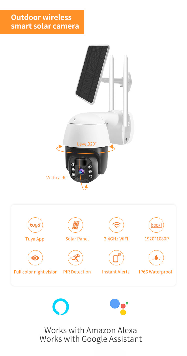 STW-6 wireless solar camera