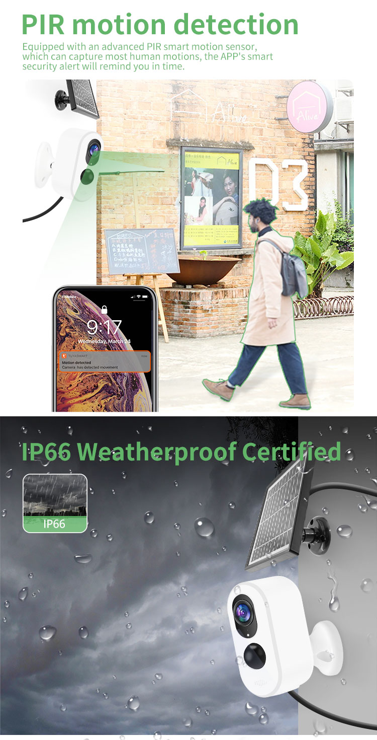 STW-1 wireless solar camera